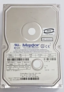 20.4 GB Ide Maxtor Diamondmax Plus 45 52049H3 P-Ata 7200rpm 2MB 3.5 " Hard Drive - Picture 1 of 1