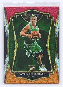 Panini Select #196 Payton Pritchard 2020-21 rojo blanco naranja brillante - Imagen 1 de 2