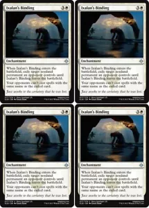 MTG - 4x IXALAN'S BINDING - Ixalan (U) - Picture 1 of 1