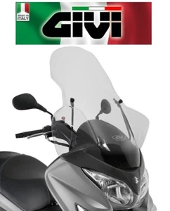 Solamente Hoja Parabrisas Transparente para Suzuki Burgman 125-200 ABS 2018 GIVI - Imagen 1 de 6