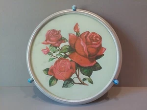 Soviet Big Round rotating Tray for Cake Rose. USSR Original . - Picture 1 of 14