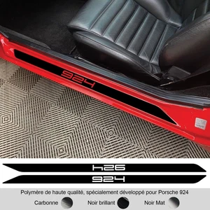 "Pegatina - Umbrales de la puerta para Porsche 924 - Versión ""924" - Picture 1 of 2