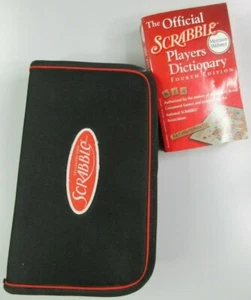 Scrabble Word Game 2009 Edition Folio With Official Scrabble Players Dictionary - Picture 1 of 5