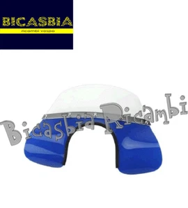 0405 - CUPOLINO PARABREZZA BLU + STAFFE VESPA 50 R L N 125 ET3 - Imagen 1 de 1