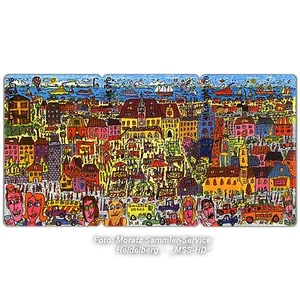 James Rizzi, Heilbronn-Edition, komplett in Mappe (Folder), neu - inkl.Porto - Bild 1 von 2