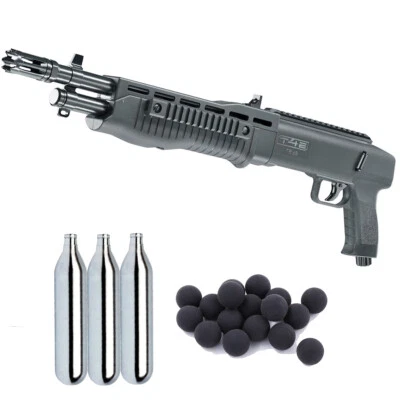 SET T4E Home Defense TB 68 BLK .68 Rubberball CO2 < 7,5 Joule 16 Schuss (ab 18) - Bild 1 von 4
