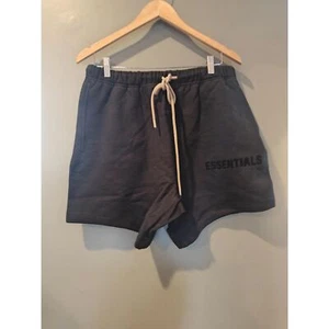 Essentials Fear of God Jet Black sweatshort core Medium - Picture 1 of 2