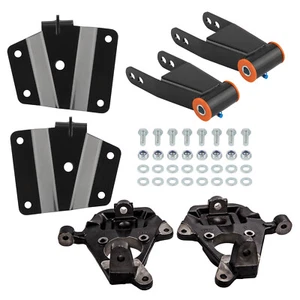 2" Front 4" Rear Drop Lowering Kit For Chevy Silverado 1500 2WD 99-06 Short Bed - Picture 1 of 12