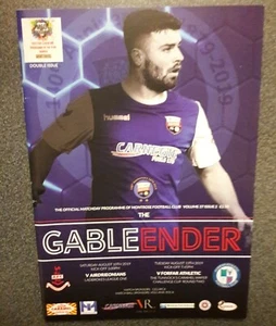 2019-20 Montrose v Airdrieonians / Forfar Athletic double issue Aug 2019 - Picture 1 of 1