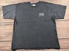 Vintage 90’s SPIN Magazine All Over Ghost Print Tee Shirt Size XL