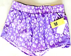 PANTALONES CORTOS DE TIRO MEDIO PARA MUJER ALL IN MOTION TALLA S MORADO Y BLANCO NUEVO CON ETIQUETAS BOLSILLO CON CREMALLERA - Imagen 1 de 3