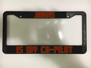 Marco de placa negra para fanáticos de Iron Man para Jarvis / is My COPILOTO Avengers - Imagen 1 de 2