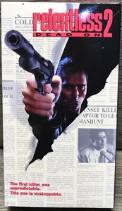 Relentless 2 - Dead On (VHS, 1992) Ray Sharkey, Leo Rossi, Meg Foster - Foto 1 di 4