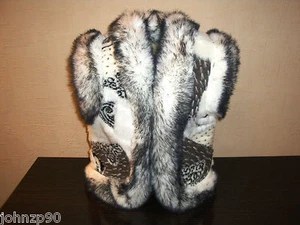 Sheepskin kids vest size XL 14-16 jacket Warm Lined With Sheepskin fur - Picture 1 of 4