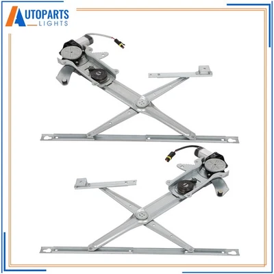 Front Left&Right For 1993-1998 Jeep Grand Cherokee ZJ Window Regulator & Motor - Image 1 of 4