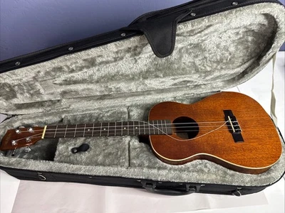 Kala KA-B Baritone Wood  Ukulele  With Carry Case See Description - Image 1 of 4