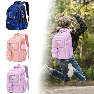 Lindo bolso grande mochilas para computadora portátil mochila universitaria escuela secundaria primaria - Imagen 1 de 11