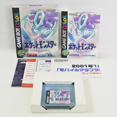 Gameboy Color POKEMON Crystal Pocket Monsters GOOD Nintendo 7362 gb - Image 1 of 4