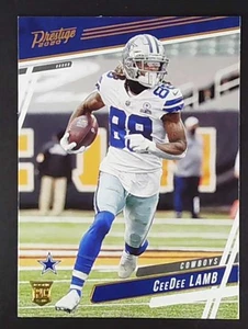 2020 Panini Chronicles CeeDee Lamb Prestige Rookies Update #306 Dallas Cowboys - Picture 1 of 10