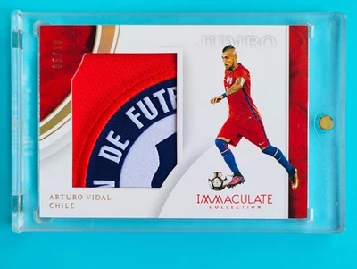 2017 Immaculate Chile Arturo Vidal  Logo Patch 5/10 - Image 1 of 2