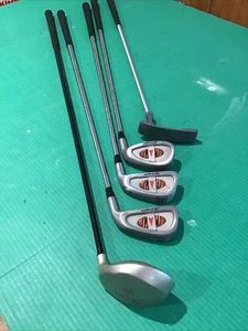 Pro Select Junior Youth Bengal 5-pc RH Golf Club Set (no bag) Iron Wood Putter - Picture 1 of 9