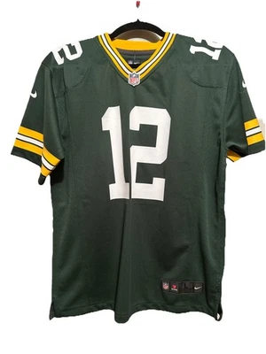 Camiseta deportiva Aaron Rodgers Nike On Field Green Bay Packers juvenil grande nueva con etiquetas Foto 1 de 4