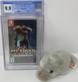 CGC Graded Metroid Prime Remastered NEW Nintendo Switch (1022734010, 9.9 A++)