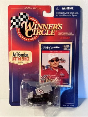 Winner's Circle 1997 Lifetime Series Jeff Gordon #40 Sprint Car escala 1/64 (B113 Foto 1 de 2