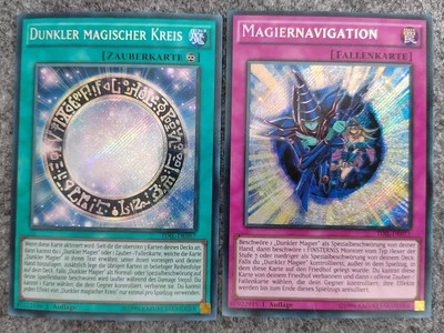 DUNKLER MAGISCHER KREIS & MAGIERNAVIGATION - TDIL-DE057 71 Secret Rare 1. NM Set - Bild 1 von 4