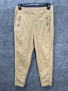 Athleta Trekkie North hoch geschnittene Jogginghose Damen 10 Big Sur braun hellbraun Pull-On - Bild 1 von 11