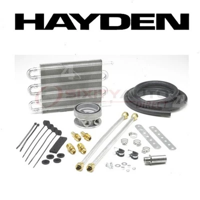 Hayden Engine Oil Cooler for 1966-1967 Chevrolet P20 Series - Belts Cooling dw Foto 1 de 4