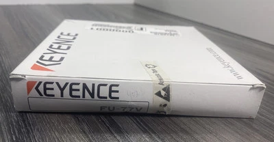 Keyence FU-77V Thru-Beam Fiber Optic Sensor 2M Cord M4 Connection - USA - Image 1 of 4