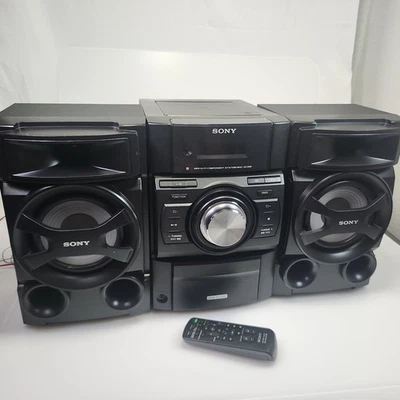 Sony Mini HiFi Stereo Component System CD iPod Dock MHC-EC69i Speakers - Image 1 of 4
