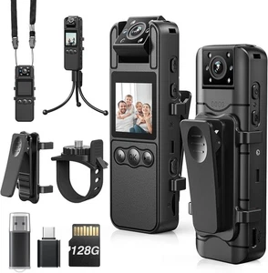 Z11 Body Kamera Audio & Videoaufnahme - 128GB Small Body Cam *NEU verbeulte Box* - Bild 1 von 11