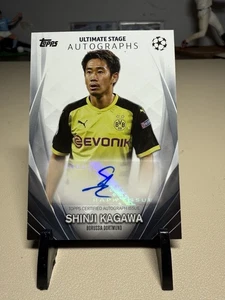 2023-24 SHINJI KAGAWA TOPPS UEFA CC ULTIMATE STAGE AUTO #USA-SK DORTMUND - Bild 1 von 4