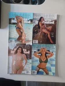 Sports Illustrated Swimsuit 2025 All 4 Covers Lot Olivia Dunne - Picture 1 of 14