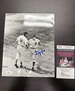 George Kell Detroit Tigers Signed Photograph JSA - Picture 1 of 1