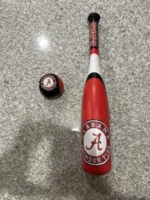 Conjunto de mini taco e bola Alabama Crimson Tide – lembrança logotipo da equipe NCAA – Roll Tide - Imagem 1 de 4