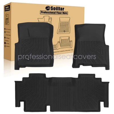 Tapetes forros de TPE para Ford F-250 350 450 550 Super Duty 1999-07 cabina extendida Foto 1 de 4