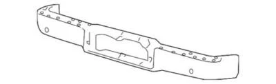 Genuine Ford Lincoln 2004-2005 Mark LT F-150 Bumper Face Bar Rear 4L3Z-17906-GA - Image 1 of 2