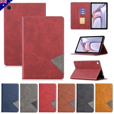 For Samsung Galaxy Tab AA6 A7 S4 S5e S6 Lite S7 S8 Tablet Case PU Leather Cover - image 1 of 4