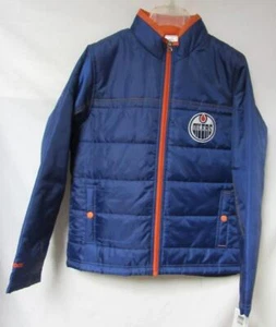 Edmonton Oilers Youth Size 10/12 Winter Coat Jacket B1 980 - Picture 1 of 2