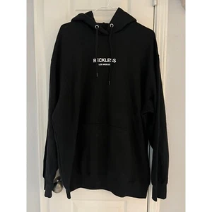 Young & Reckless YR Los Angeles Sweatshirt Hoodie Mens XL Graphic Logo Black - Picture 1 of 13