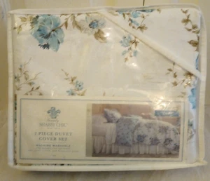Simply Shabby Chic Duvet Cover and Sham Set Twin New