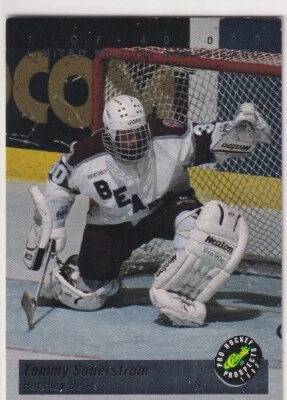 1992-93 CLASSIC HOCKEY PROSPECTS /40,000 TOMMY SODERSTROM NHL - 331 - Image 1 of 2