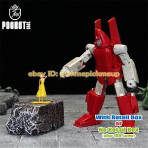 PocketToys PT01 Powerglide Autobot G1 IDW D9X 6inch 15cm Robot Action Figure Toy - Picture 1 of 14