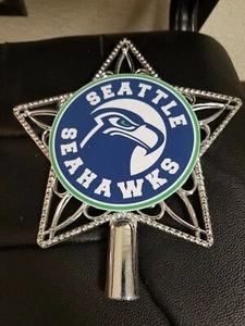 Seattle Seahawks inspiriert Weihnachtsbaum Topper Top Ornament Ornamente NFL - Bild 1 von 6