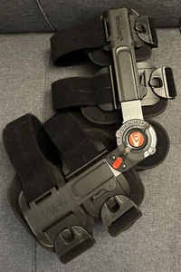 BREG T Scope Hinged Knee Brace Premier Post Op Adjustable Padded Right Or Left - Picture 1 of 4