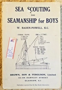 1945 Seepfadfinder und Seemannschaft für Jungen - W. Baden Powell - Großbritannien - Bild 1 von 8