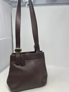 Cartera de cuero Waverly 1993 vintage Coach. 1630/B3B - Imagen 1 de 12
